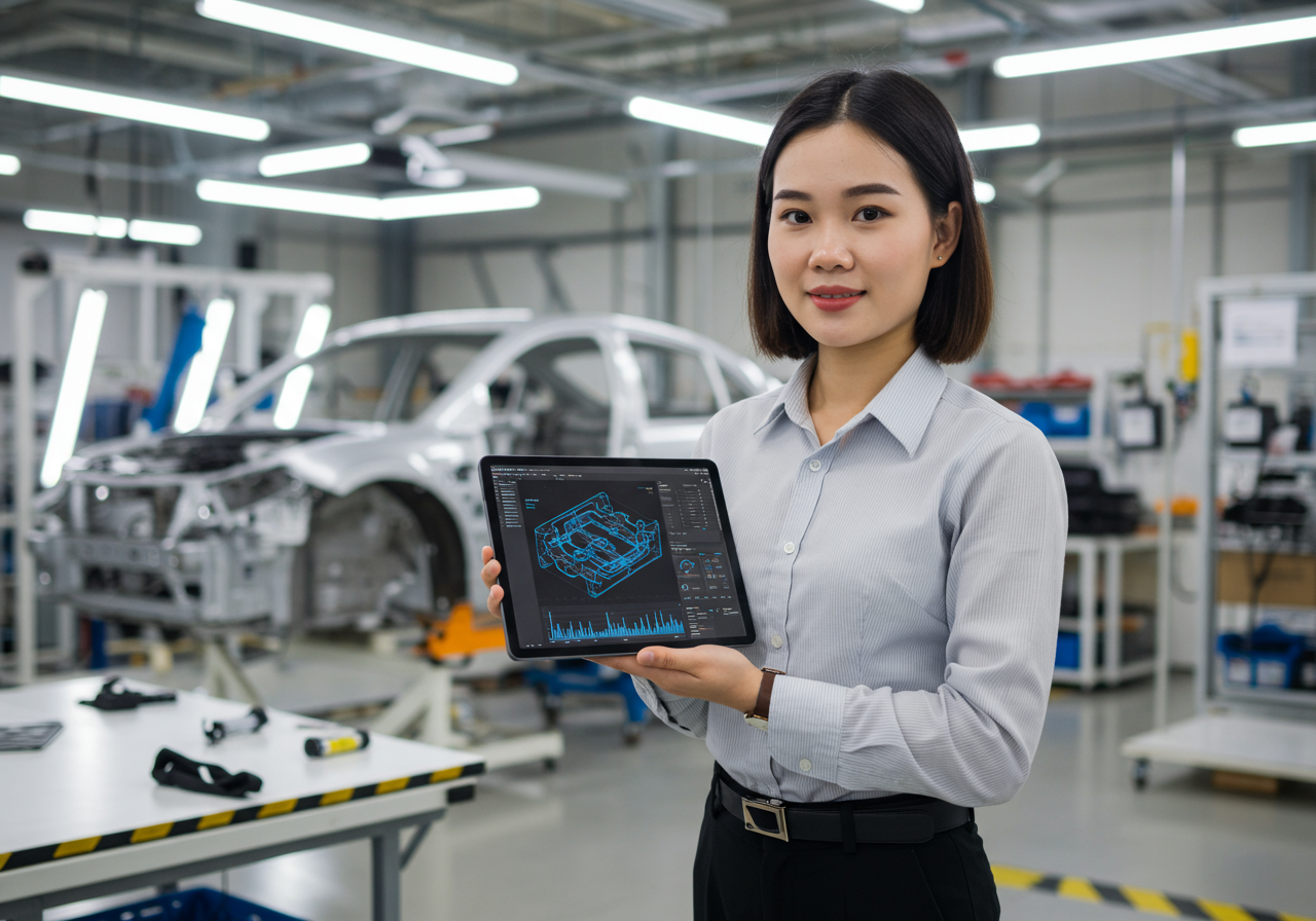 Kỹ sư Cơ khí Ô tô Là Gì? Lộ Trình, Mức Lương & Cơ Hội Phát Triển 2025