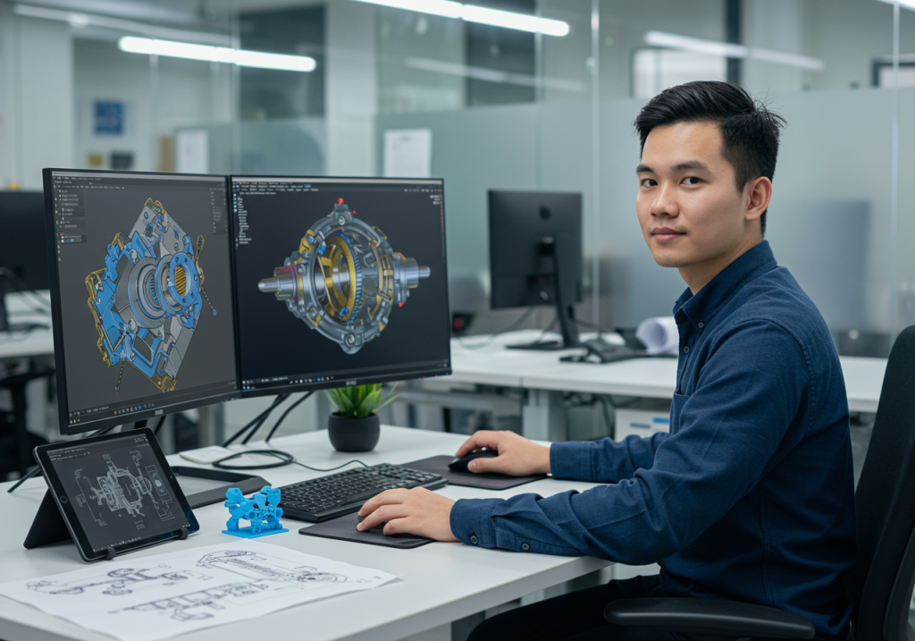 kỹ sư thiết kế cơ khí