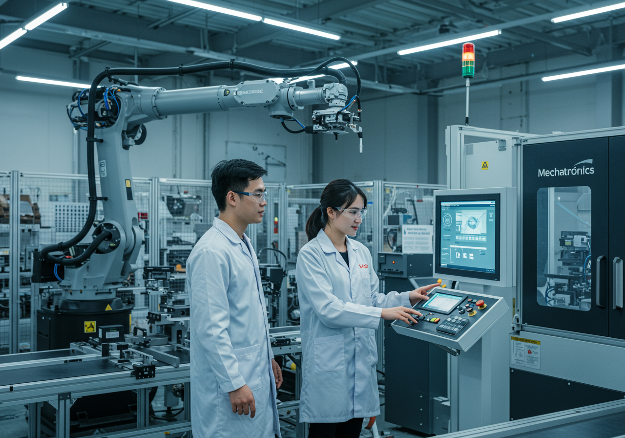 Ngành Kỹ Thuật Cơ Điện Tử là gì? Toàn Bộ Cơ Hội & Lộ Trình 2025