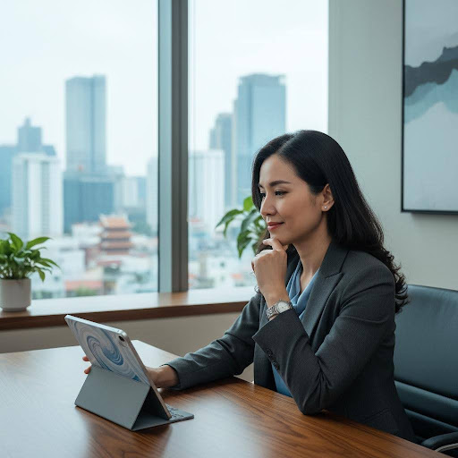 Vị trí giám đốc đòi hỏi tầm nhìn chiến lược và khả năng đưa ra những quyết định quan trọng định hình tương lai doanh nghiệp.