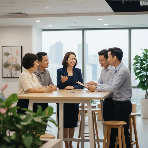 Sự phát triển của đội ngũ và môi trường làm việc tích cực là yếu tố then chốt để thu hút và giữ chân giám đốc tài năng.