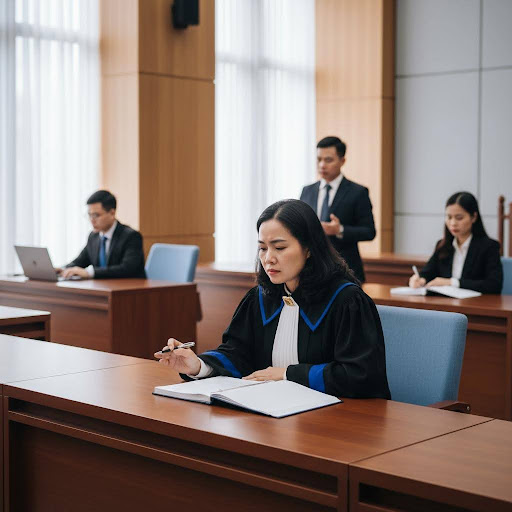 Chủ tọa phiên tòa đảm nhiệm trọng trách quản lý và điều hành phiên xét xử, đảm bảo tuân thủ pháp luật và công bằng.