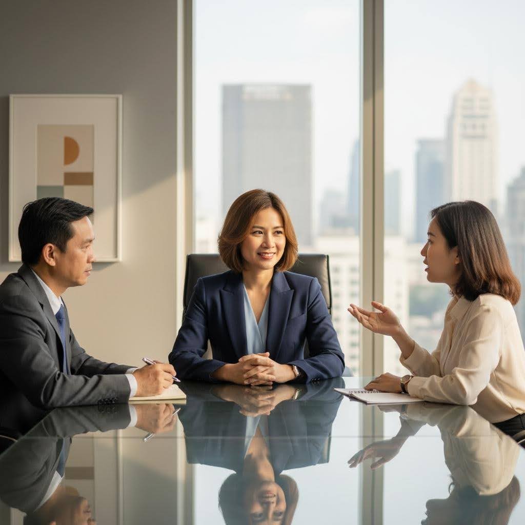 Kỹ năng giao tiếp và đàm phán là yếu tố then chốt giúp giám đốc dự án xây dựng mối quan hệ vững chắc với các bên liên quan.