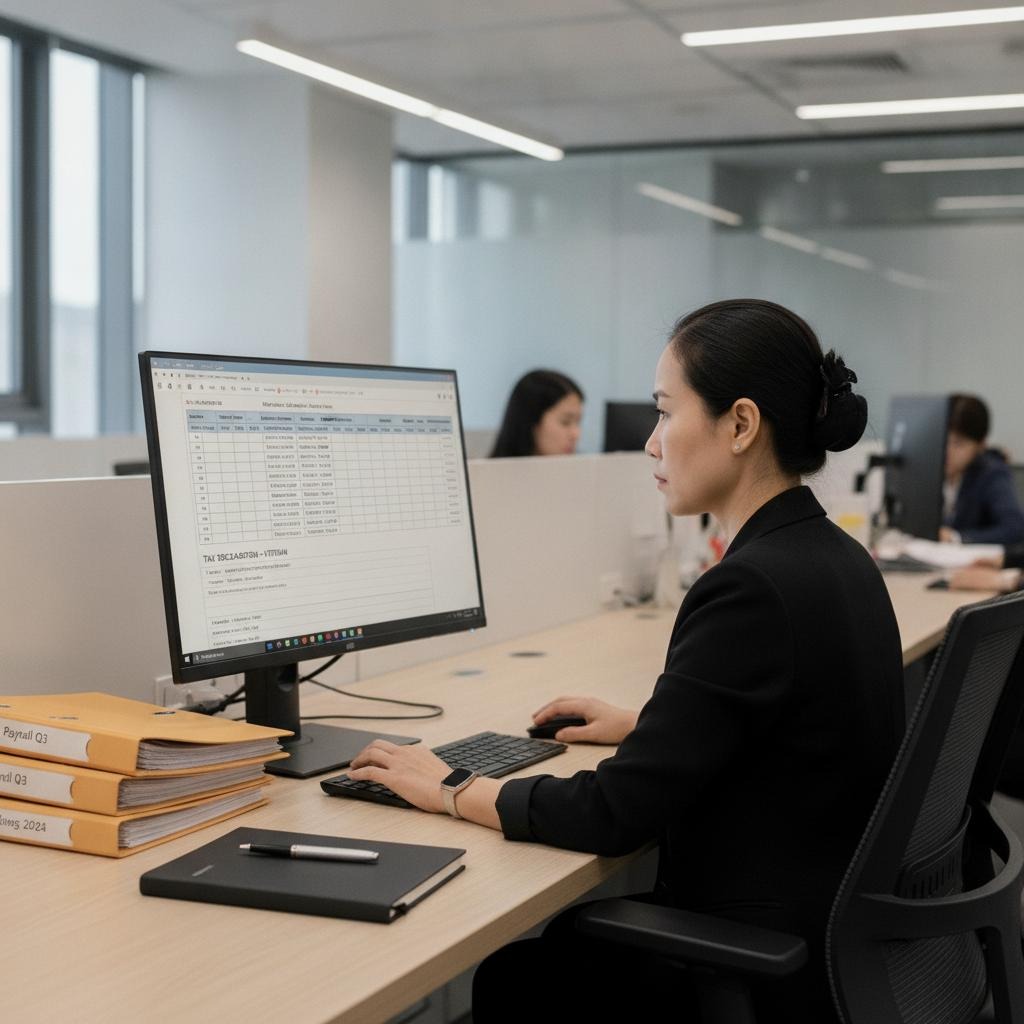 Doanh nghiệp cần tuân thủ nghiêm ngặt quy trình khấu trừ và kê khai thuế TNCN cho người lao động.