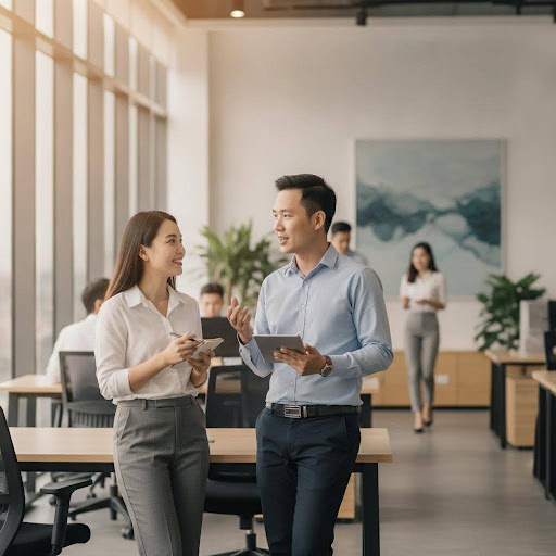 Sự chuyên cần của người lao động là yếu tố quan trọng, được doanh nghiệp khuyến khích thông qua các chính sách phụ cấp rõ ràng.