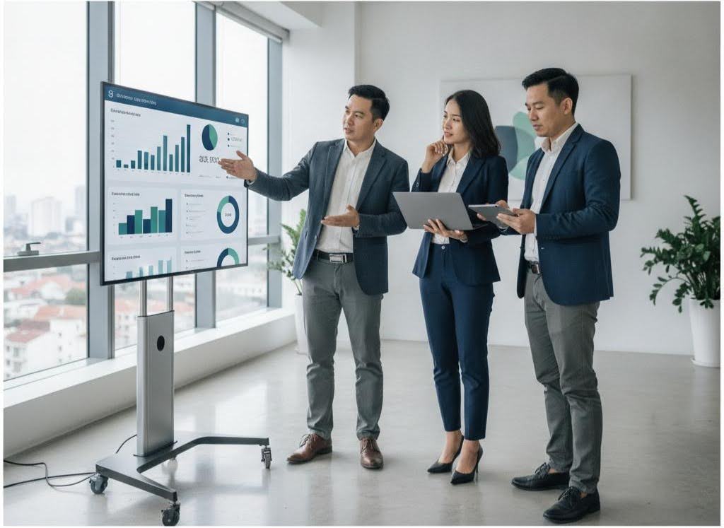 Chuyên gia Việt Nam tận dụng ERP để phân tích dữ liệu và ra quyết định chiến lược, tối ưu hóa vận hành.